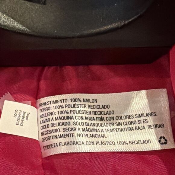 NWT A New Day Women’s Pink Hooded Insulated Jacket Size XXL Water Resistant - Picture 12 of 15